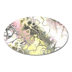 Awesome Fractal 35h Oval Magnet