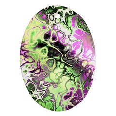 Awesome Fractal 35d Ornament (Oval)