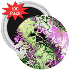 Awesome Fractal 35d 3  Magnets (100 pack)