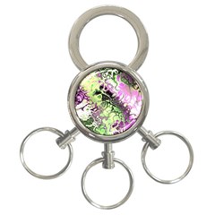 Awesome Fractal 35d 3-Ring Key Chains