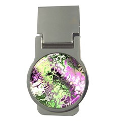 Awesome Fractal 35d Money Clips (Round) 