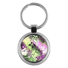 Awesome Fractal 35d Key Chains (Round) 