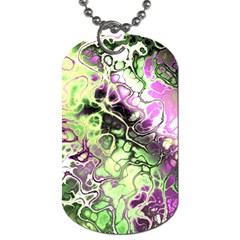 Awesome Fractal 35d Dog Tag (One Side)