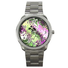 Awesome Fractal 35d Sport Metal Watch