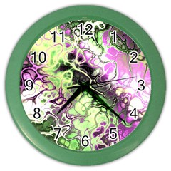 Awesome Fractal 35d Color Wall Clocks