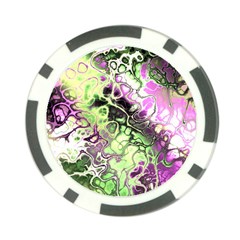 Awesome Fractal 35d Poker Chip Card Guard