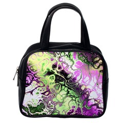 Awesome Fractal 35d Classic Handbags (One Side)