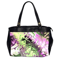 Awesome Fractal 35d Office Handbags (2 Sides) 