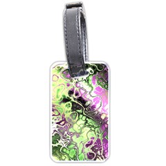 Awesome Fractal 35d Luggage Tags (One Side) 