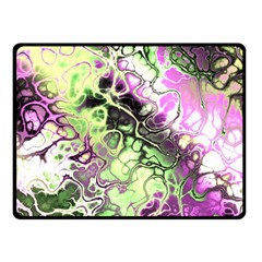 Awesome Fractal 35d Double Sided Fleece Blanket (Small) 