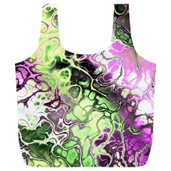 Awesome Fractal 35d Full Print Recycle Bags (L) 