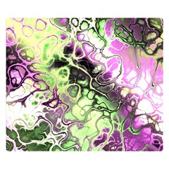 Awesome Fractal 35d Double Sided Flano Blanket (Small) 