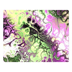 Awesome Fractal 35d Double Sided Flano Blanket (Large) 