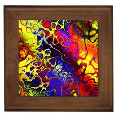 Awesome Fractal 35c Framed Tiles