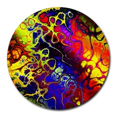 Awesome Fractal 35c Round Mousepads