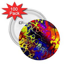 Awesome Fractal 35c 2.25  Buttons (100 pack) 