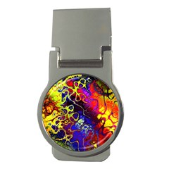 Awesome Fractal 35c Money Clips (Round) 