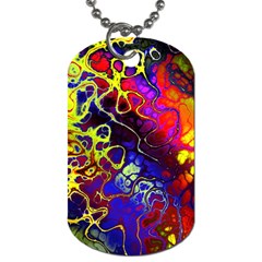 Awesome Fractal 35c Dog Tag (One Side)