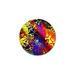 Awesome Fractal 35c Golf Ball Marker (4 pack)