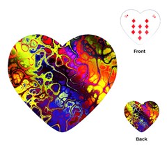 Awesome Fractal 35c Playing Cards (Heart) 