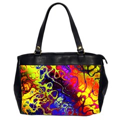 Awesome Fractal 35c Office Handbags (2 Sides) 