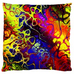 Awesome Fractal 35c Large Cushion Case (Two Sides)