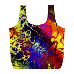 Awesome Fractal 35c Full Print Recycle Bags (L) 