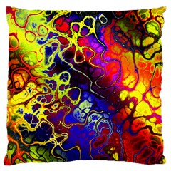 Awesome Fractal 35c Standard Flano Cushion Case (Two Sides)