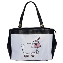 Unicorn Sheep Office Handbags by Valentinaart