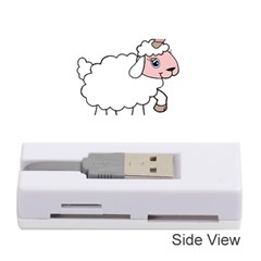 Unicorn Sheep Memory Card Reader (stick)  by Valentinaart