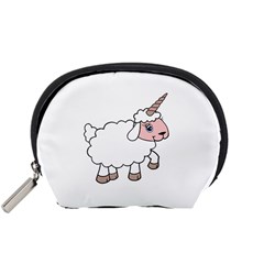 Unicorn Sheep Accessory Pouches (small)  by Valentinaart