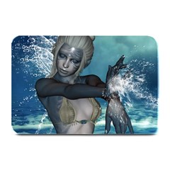 The Wonderful Water Fairy With Water Wings Plate Mats by FantasyWorld7