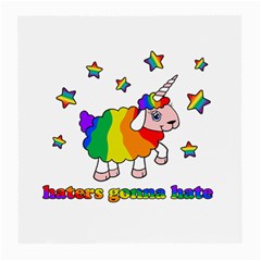 Unicorn Sheep Medium Glasses Cloth (2-side) by Valentinaart