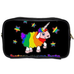 Unicorn Sheep Toiletries Bags by Valentinaart