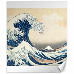 The Classic Japanese Great Wave Off Kanagawa By Hokusai Canvas 8  X 10 