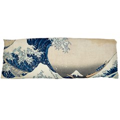 The Classic Japanese Great Wave Off Kanagawa By Hokusai Body Pillow Case (dakimakura) by PodArtist