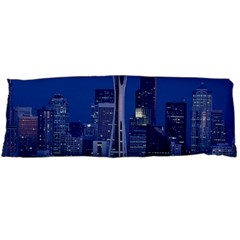 Space Needle Seattle Washington Body Pillow Case (dakimakura) by Nexatart