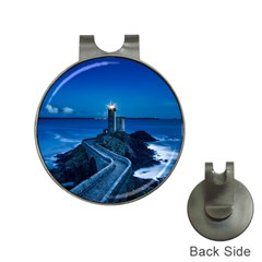 Plouzane France Lighthouse Landmark Hat Clips With Golf Markers by Nexatart