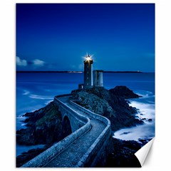 Plouzane France Lighthouse Landmark Canvas 20  X 24   by Nexatart
