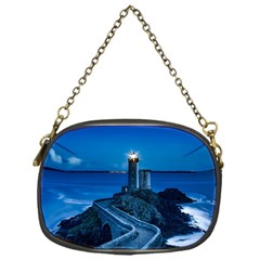 Plouzane France Lighthouse Landmark Chain Purses (one Side)  by Nexatart