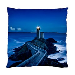 Plouzane France Lighthouse Landmark Standard Cushion Case (two Sides)