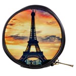 Eiffel Tower Paris France Landmark Mini Makeup Bags Front