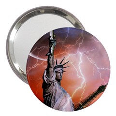 Statue Of Liberty New York 3  Handbag Mirrors