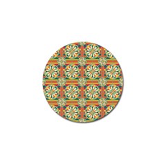 Eye Catching Pattern Golf Ball Marker (4 Pack) by linceazul