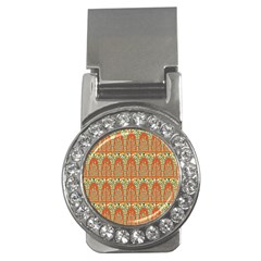 Arcs Pattern Money Clips (cz)  by linceazul