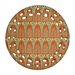 Arcs Pattern Ornament (round Filigree) by linceazul