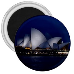 Landmark Sydney Opera House 3  Magnets by Nexatart