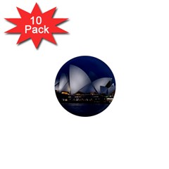 Landmark Sydney Opera House 1  Mini Magnet (10 Pack)  by Nexatart