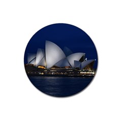 Landmark Sydney Opera House Magnet 3  (round)