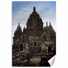 Prambanan Temple Indonesia Jogjakarta Canvas 24  X 36  by Nexatart